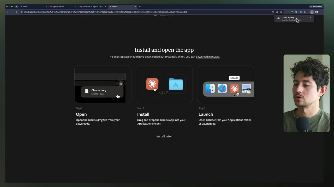 Chrome download popup