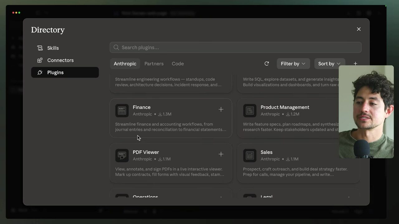 The Claude Plugins marketplace