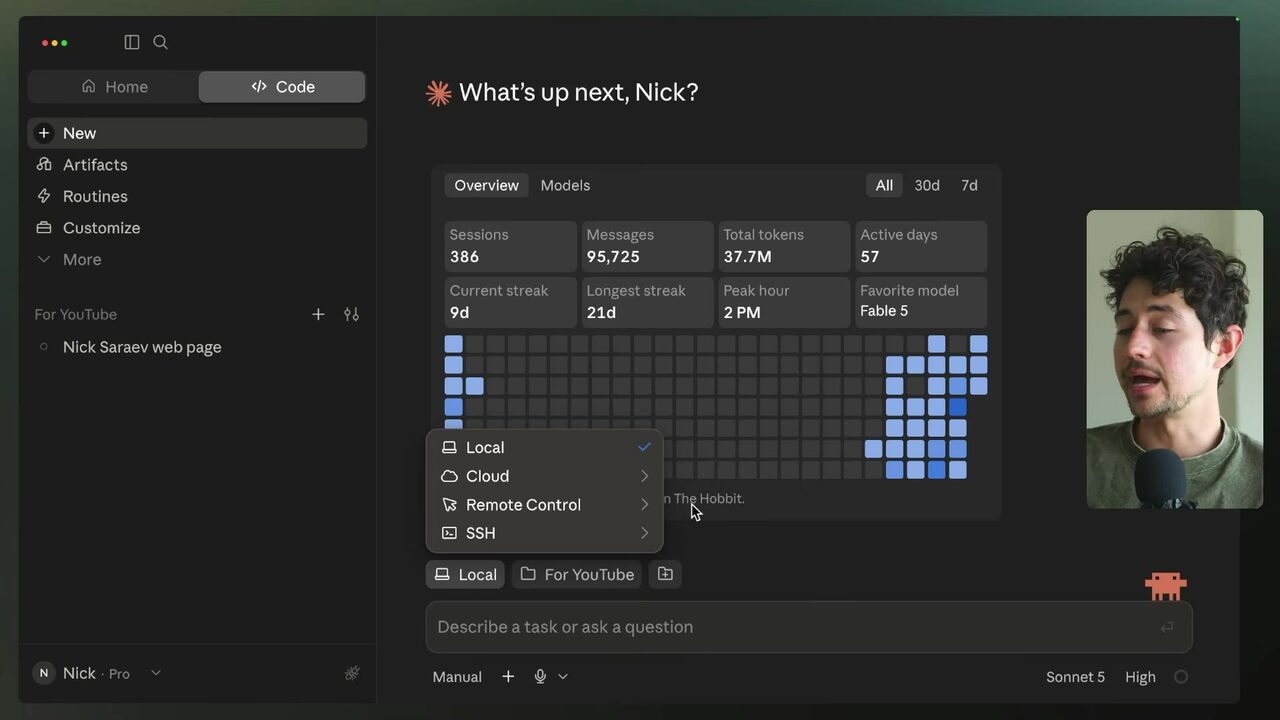 Claude Code's empty dashboard and connection modes