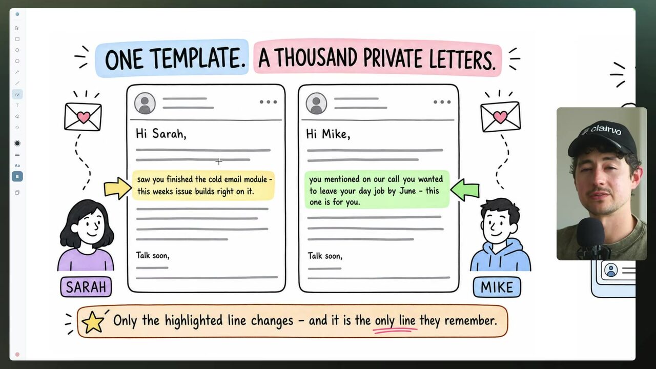 Personalized snippets slide