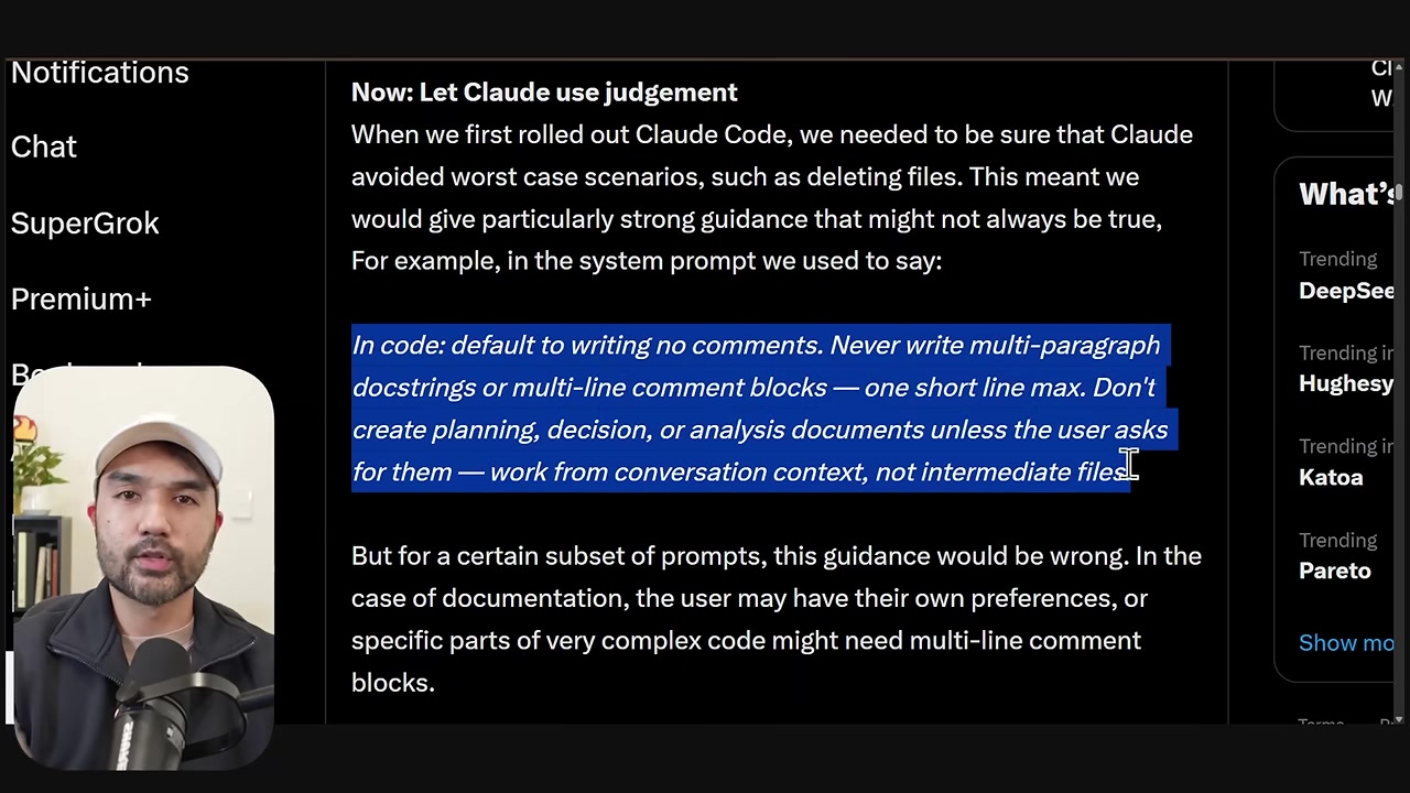 Older comment and docstring rules highlighted in the source article