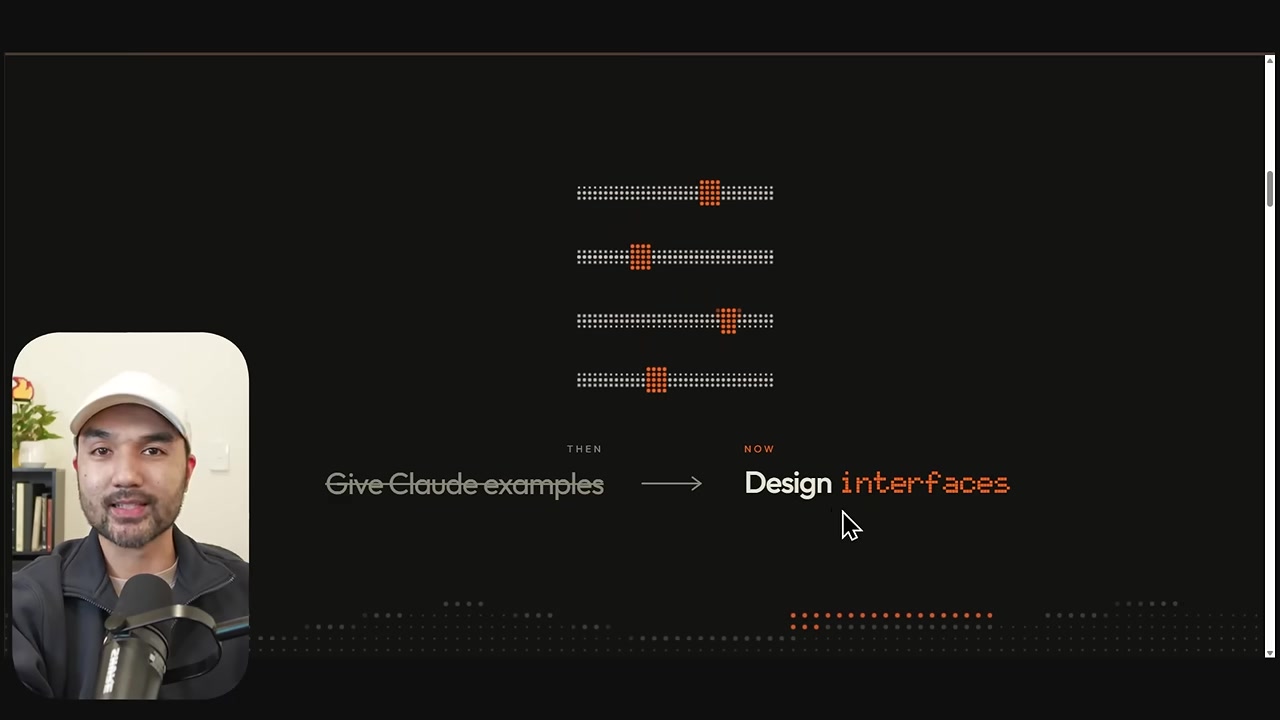Rule transition from giving examples to giving design interfaces