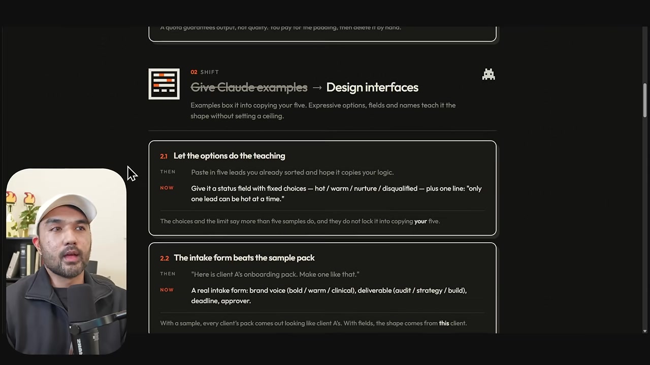 Detailed cards explaining individual rules below the infographic