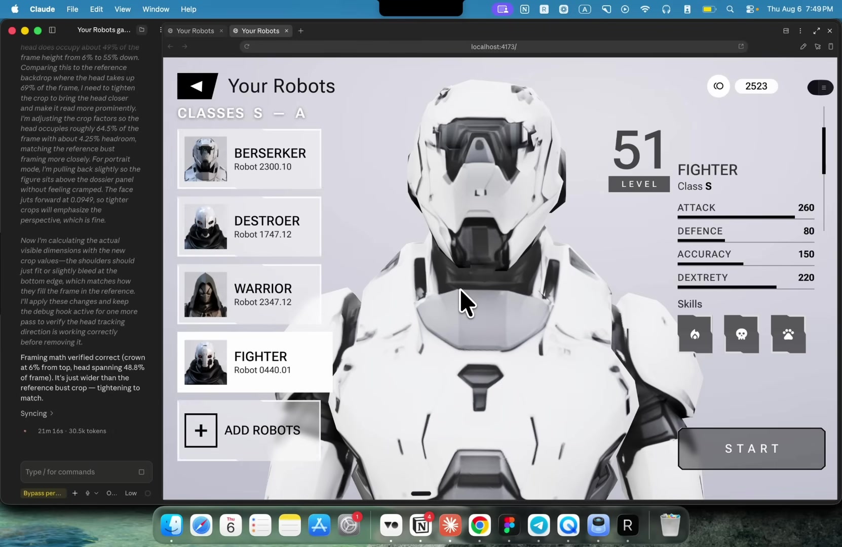 Figma canvas with a headphone-ad reference image selected
