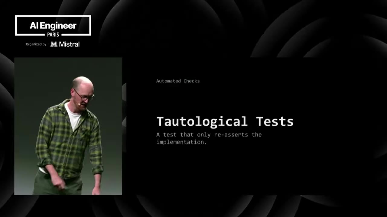 Tautological Tests definition slide