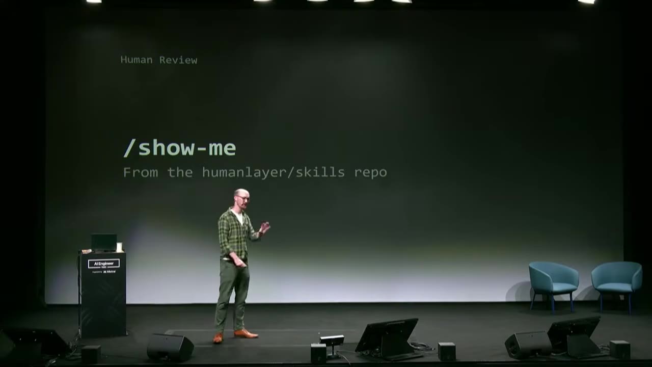 Slide: /show-me from the humanlayer/skills repo