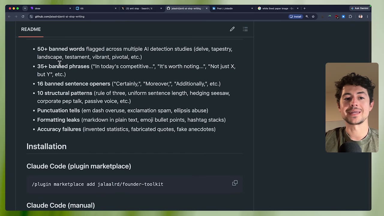 Anti-AI-slop skill README