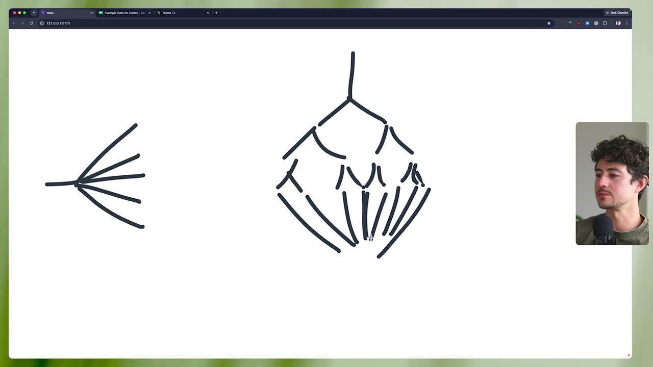 Hand-drawn fan-out / fan-in