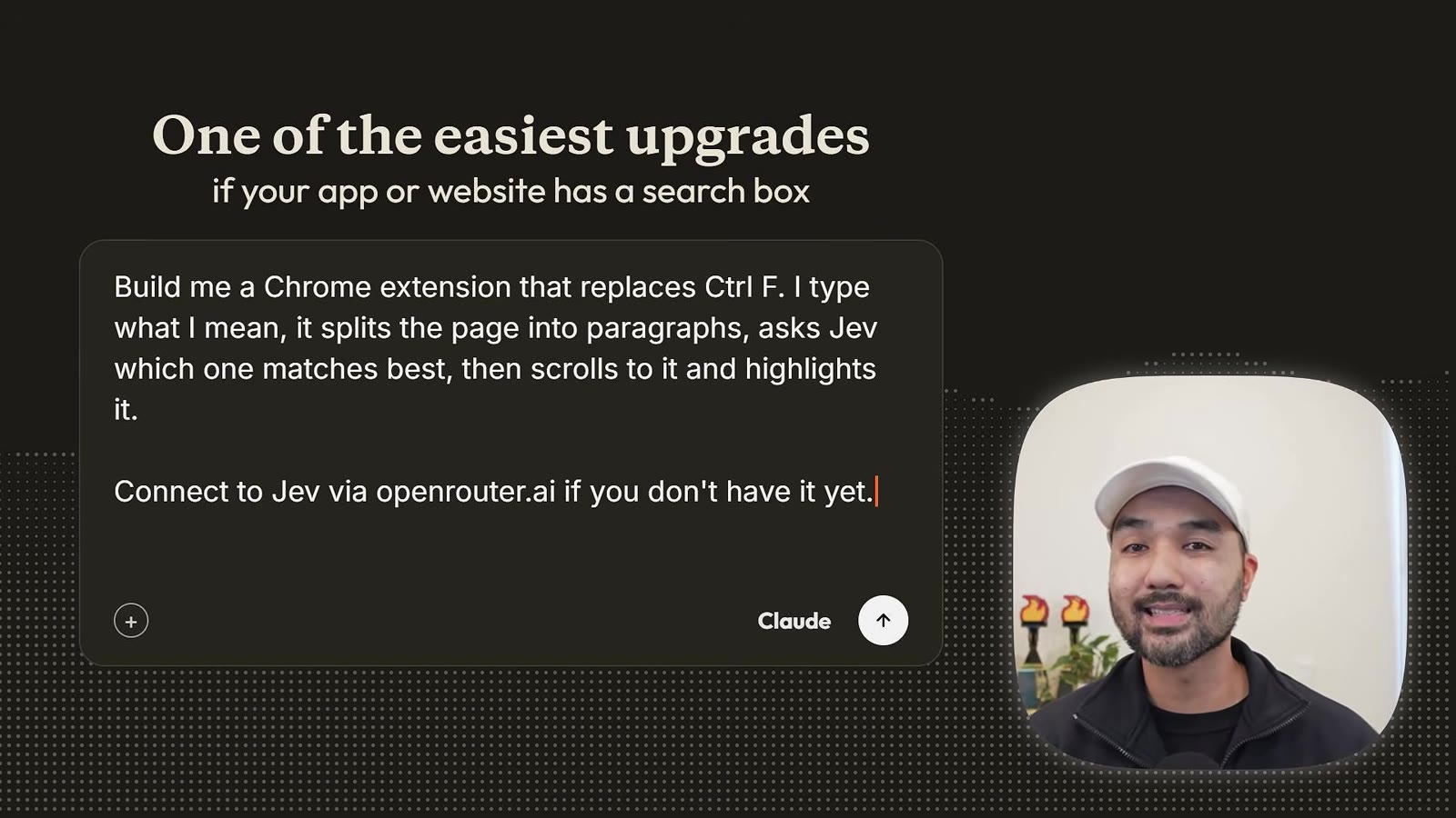 Prompt card titled One of the easiest upgrades
